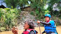 Ekspedisi kali ini kolaborasi Tim Ekpedisi Sungai Nusantara bersama Telapak Badan Teritori Sumut, Sangkala, dan Ecoton (Tim Ekspedisi Sungai Nusantara)
