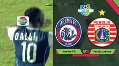 Berita video momen gol gelandang Arema FC, Makan Konate, saat menghadapi Persija Jakarta dalam lanjutan Gojek Liga 1 2018 bersama Bukalapak, Minggu (5/8/2018).