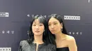 <p>Ahn Eun Jin dan Kim Go Eun adalah teman semasa sekolah. Siapa sangka keduanya punya kesempatan reuni di perhelatan Baeksang Arts 202(Foto: Instagram/ eunjin___a)</p>