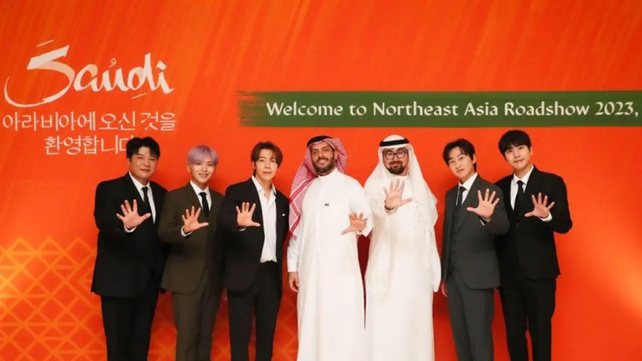 Super Junior telah dinominasikan sebagai duta Otoritas Pariwisata Arab Saudi