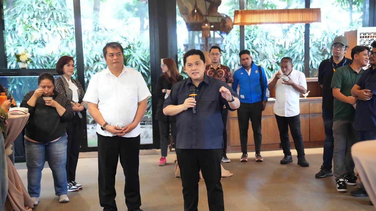Menpora Erick Thohir Gelar Sarasehan dengan Wartawan Olahraga, Minta Masukan agar Lebih Baik