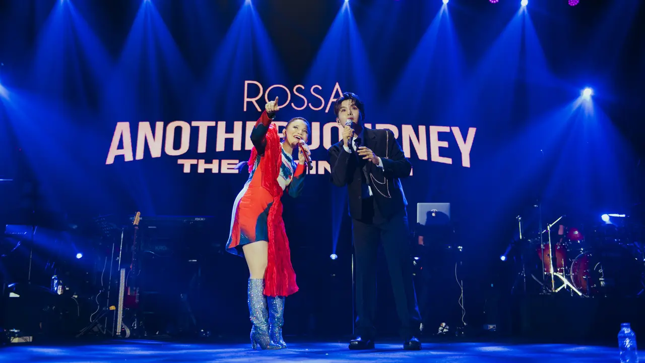 Rossa dan Ryeowook di konser Another Journey: The Beginning (Istimewa)