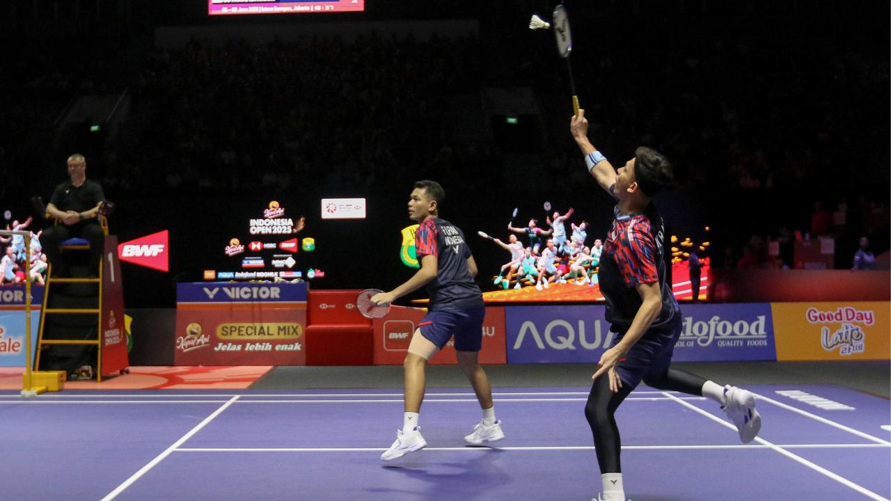 Fajar/Rian lolos semifinal Indonesia Open 2025