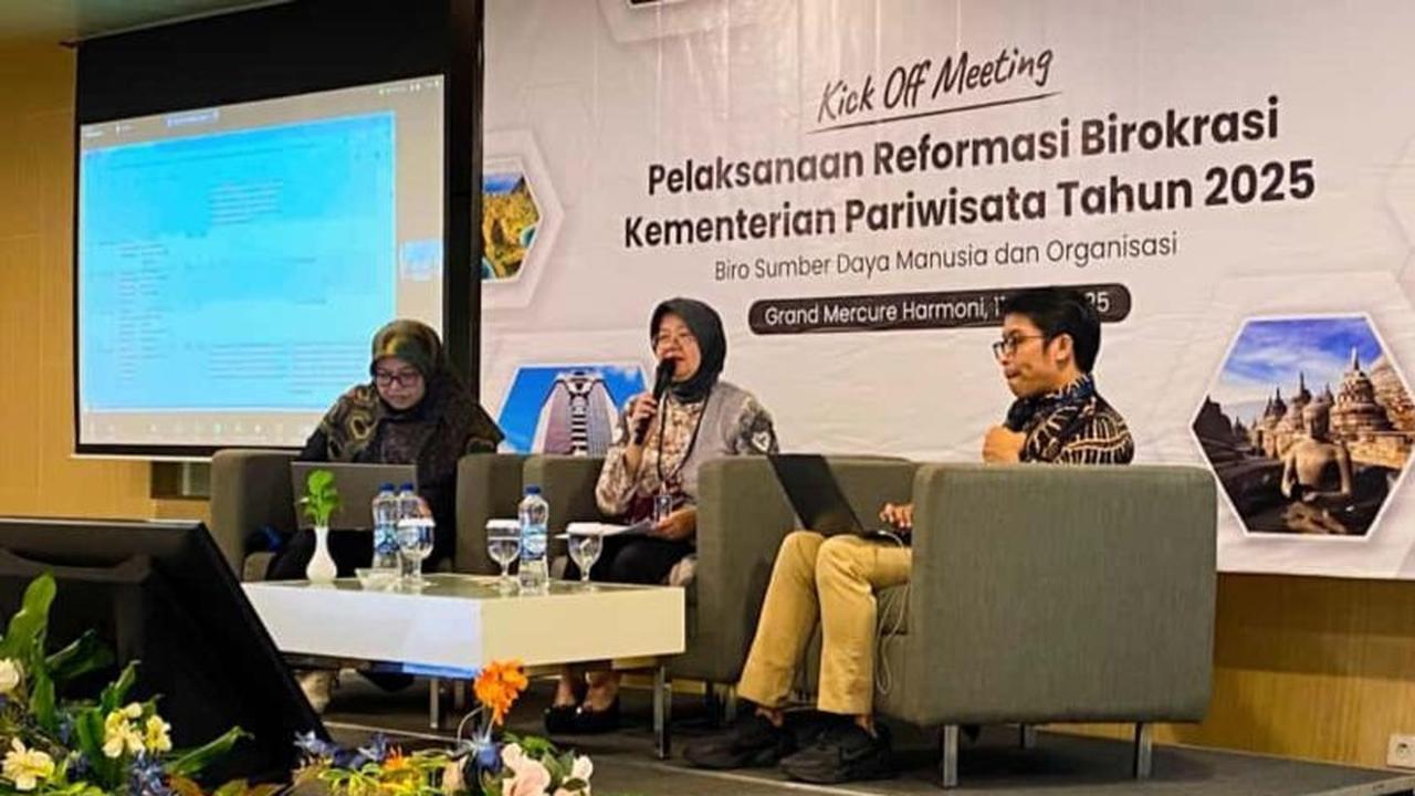 Bukan Sekadar Rutinitas, Reformasi Birokrasi Kemenpar Targetkan Nilai 90 dan 30% Unit WBK/WBBM