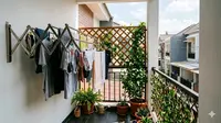7 Model Tempat Jemur Baju untuk Rumah Kecil agar Tidak Terlihat dari Ruang Tamu