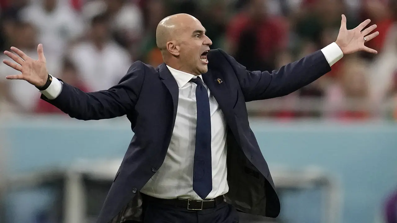 Foto: Aksi Menawan Para Pemain Maroko Bikin Sisa-sisa Generasi Emas Belgia Tak Berkutik di Piala Dunia 2022