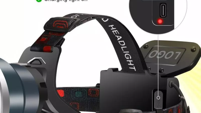 2. Lampu Kepala LED Berdaya Tinggi