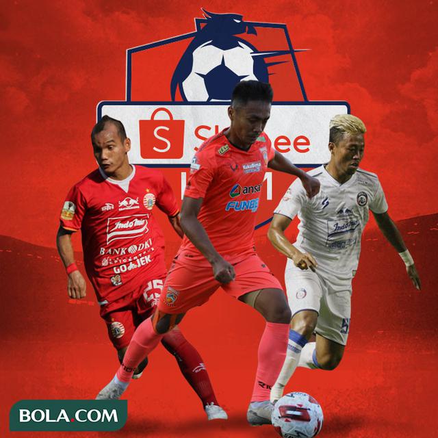 Liga 1 -  Riko Simanjuntak, Dedi Hartono, Kushedya Hari Yudo