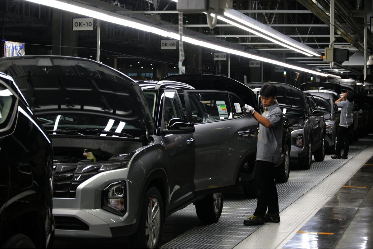 Pabrik perakitan Hyundai di Cikarang