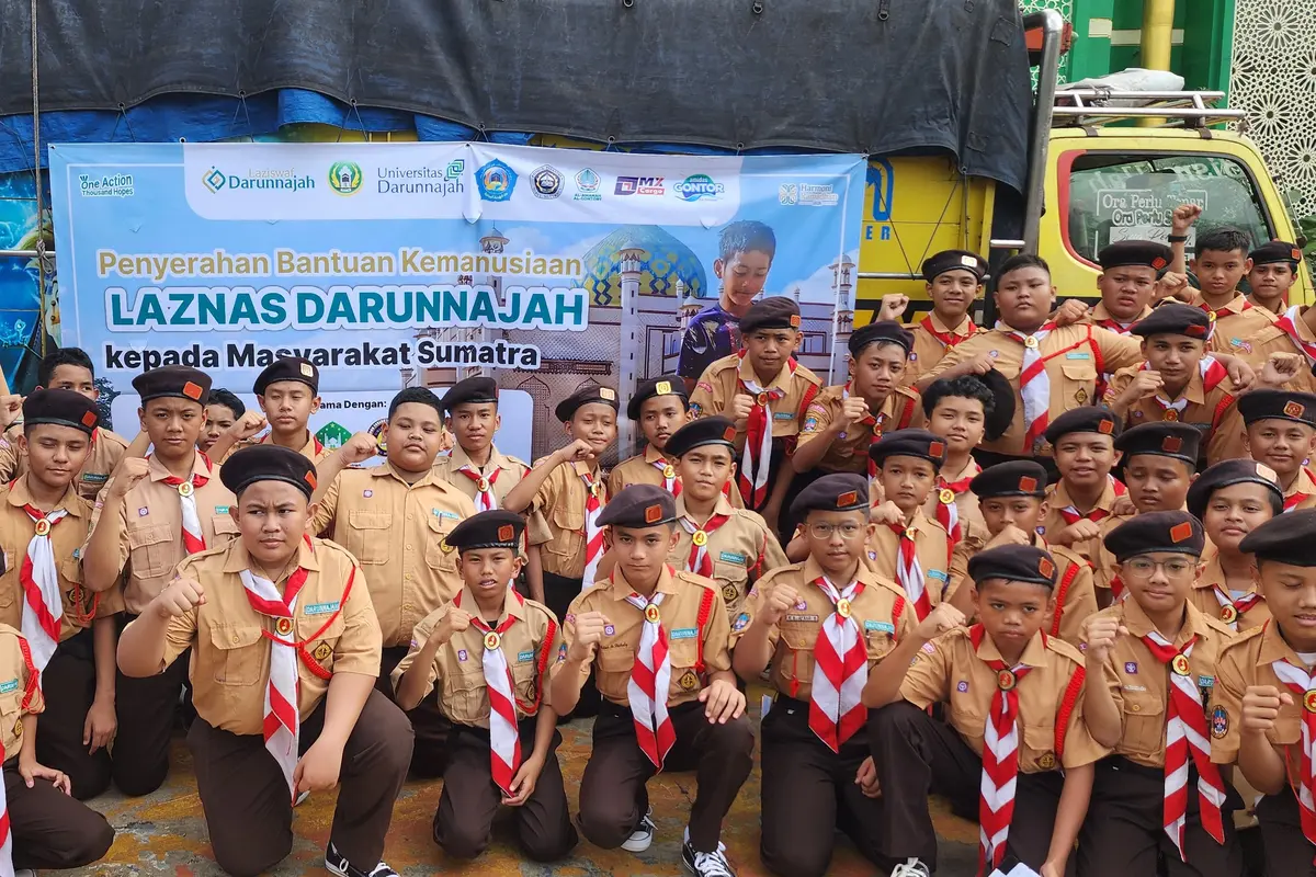 Laznas Darunnajah memberangkatkan bantuan kemanusiaan lebih dari 9 ton untuk korban bencana alam di wilayah Sumatera. (Istimewa)