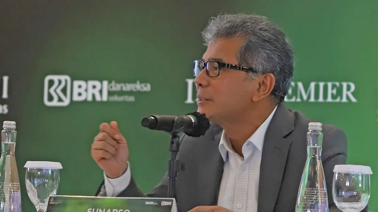 Direktur Utama BRI Sunarso mengungkapkan penetapan dividend