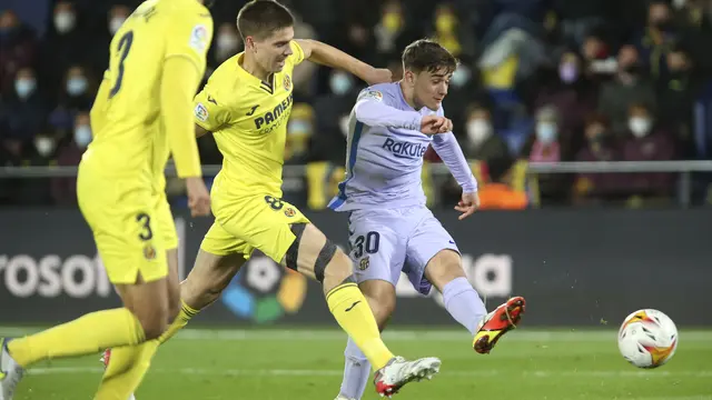 Liga Spanyol Villarreal vs Barcelona