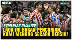 Atletico Madrid lolos ke semifinal Liga Champions usai menang agregat 3-2 atas Barcelona. Juan Musso membantah tudingan Raphinha soal “pencurian” hasil, menegaskan kemenangan diraih secara sah di lapangan.