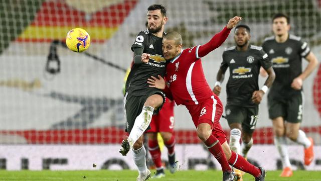 FOTO: Tahan Imbang Liverpool, Manchester United Nyaman di Puncak Klasemen Liga Inggris