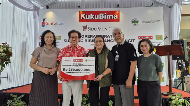 Ringankan Beban Orang Tua, Sido Muncul Berikan Operasi Bibir Sumbing Gratis untuk 40 Pasien di Lebak Banten