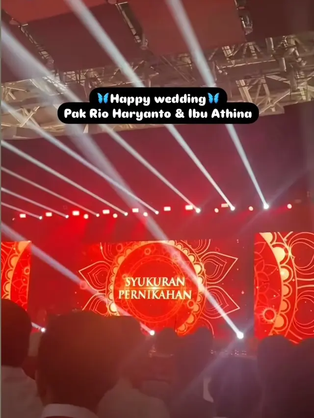 Syukuran Pernikahan Rio Haryanto