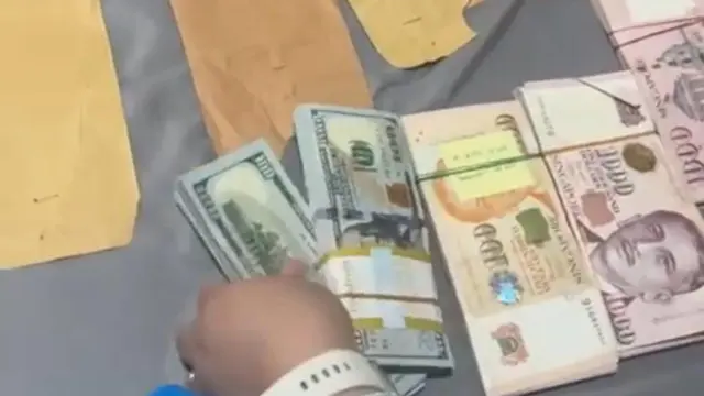 Penampakan Gepokan Uang Hasil KPK Geledah Safe House Pejabat Bea Cukai