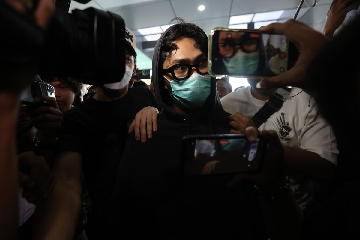 FOTO: Onadio Leonardo Jalani Asesmen di BNNP DKI Usai Ditangkap Kasus Narkoba