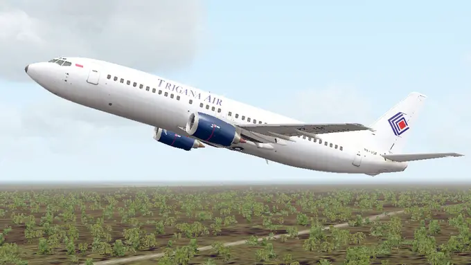 Video Detik-detik Pesawat Trigana Air Mendarat Darurat di Wamena