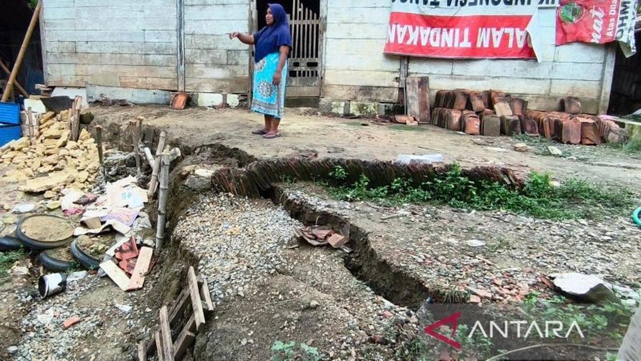 Tanah Bergerak Blora Meluas, Rekahan Baru Ancam Permukiman Warga di Banjarejo