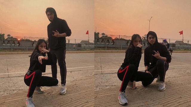 6 Momen Manis Athalla Naufal dan Aisyah Aqilah yang Super Mesra