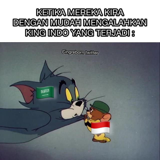 Meme Timnas Indonesia Imbang Lawan Arab Saudi di Kualifikasi Piala Dunia