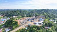 Pertamina EP bor dua sumur minyak baru, yakni Pamusian PAM SE-1 dan PAM SE-2, di Kelurahan Kampung Satu, Kota Tarakan, pada 16 Agustus 2024. (Dok Pertamina)