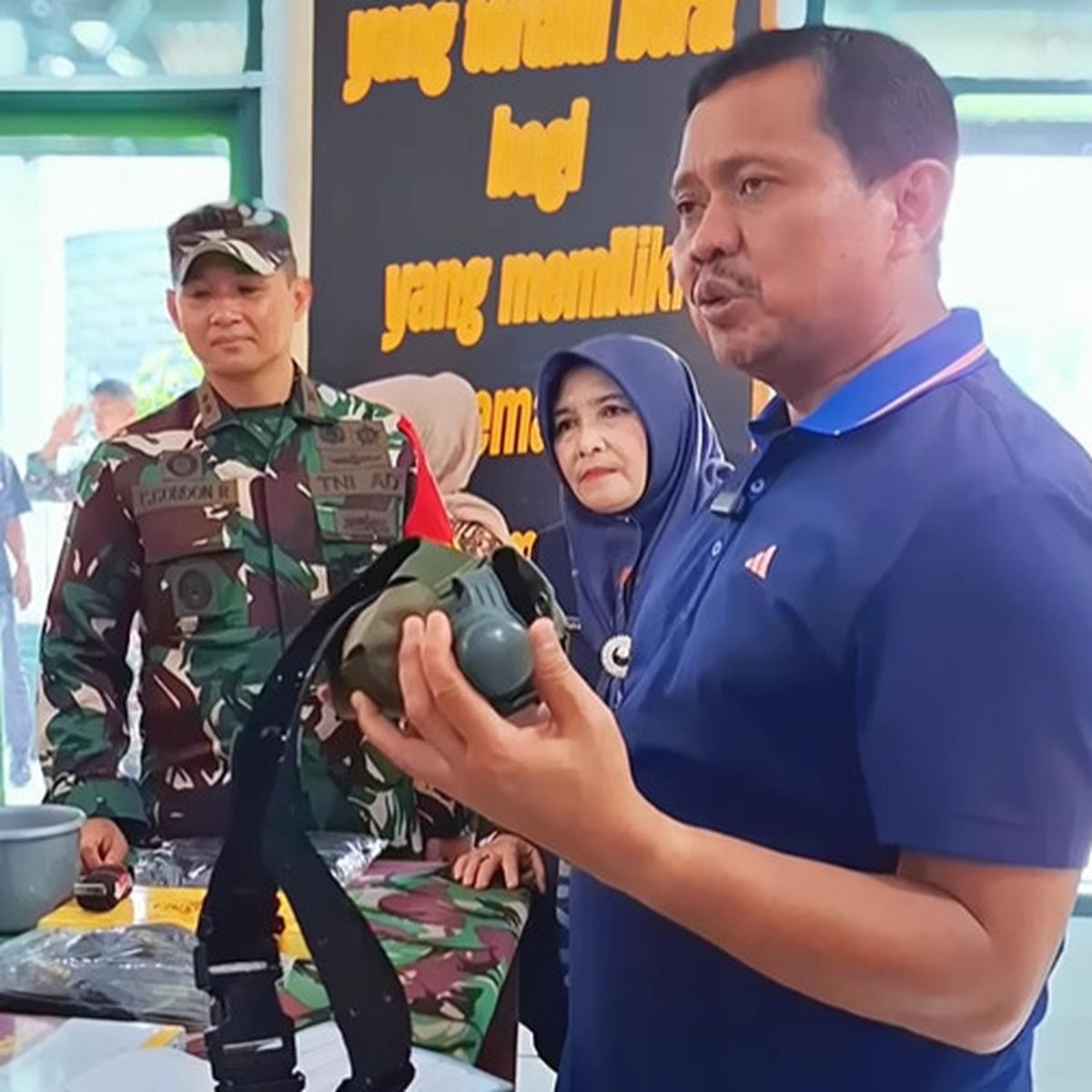 Siswa di Sumedang dibina di barak militer