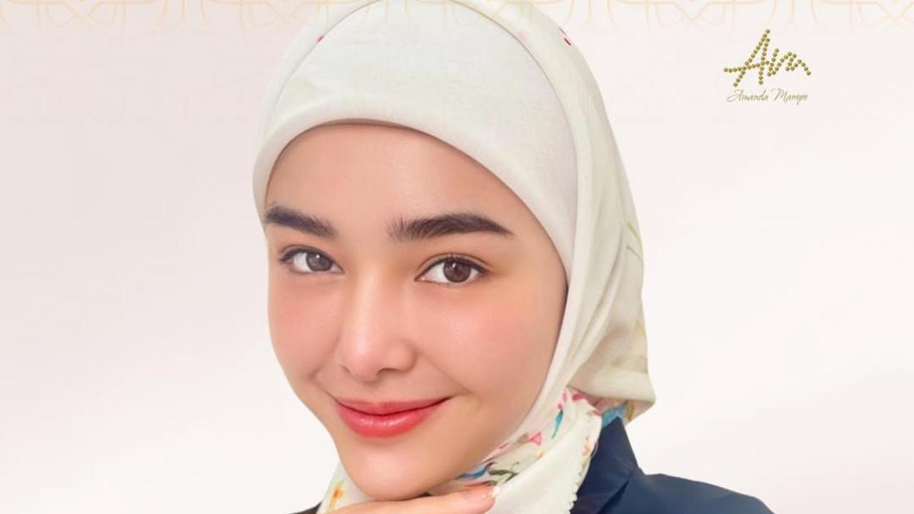 6 Potret Amanda Manopo Jadi Model Hijab untuk Bisnis Barunya, Tampil Cantik dan Elegan
