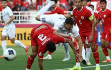 FOTO:  Momen Timnas Indonesia U-23 Gagal ke Final Piala Asia 2024 Usai Dibantai Uzbekistan 0-2