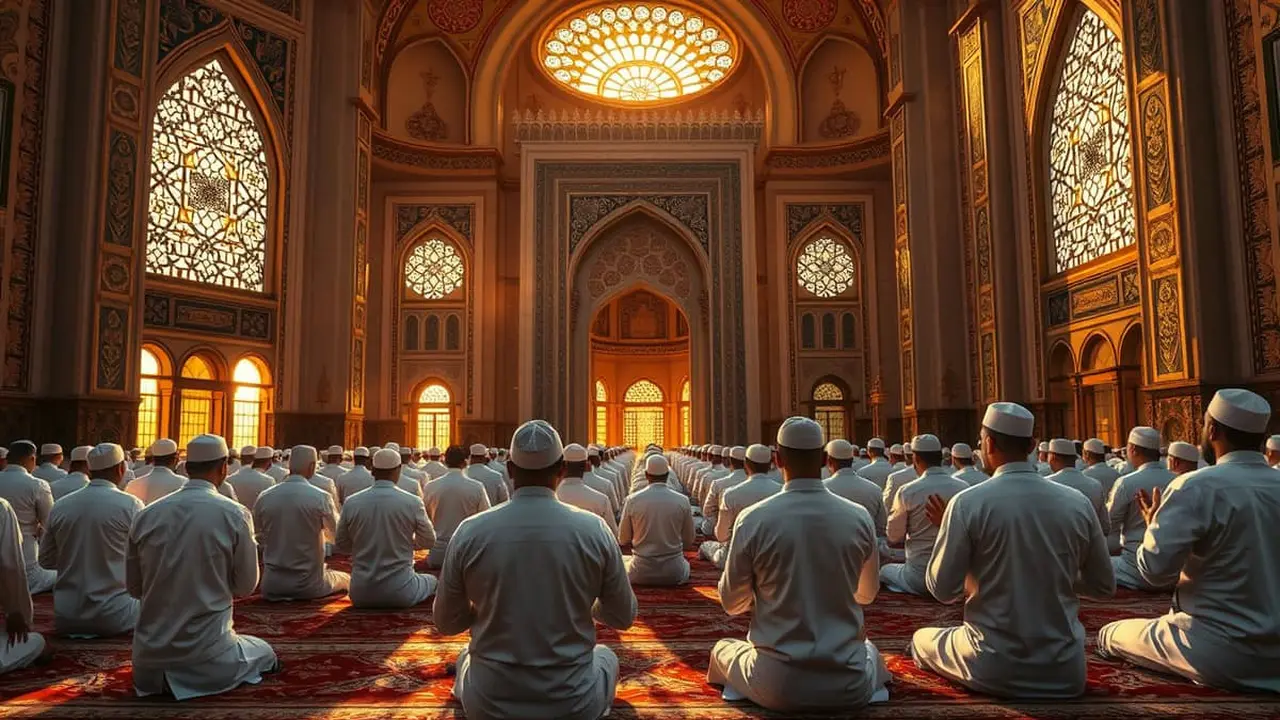 tata cara sholat maghrib