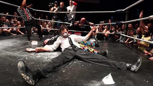Hoodslam, Pertandingan Gulat Bawah Tanah dengan Karakter Aneh