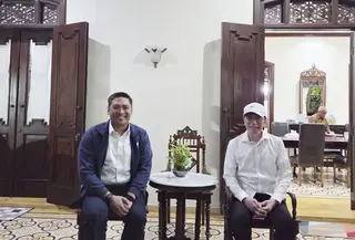 Pertemuan Sudaryono dan Jokowi membahas perkembangan sektor pertanian nasional hingga pentingnya kesinambungan pembangunan.
