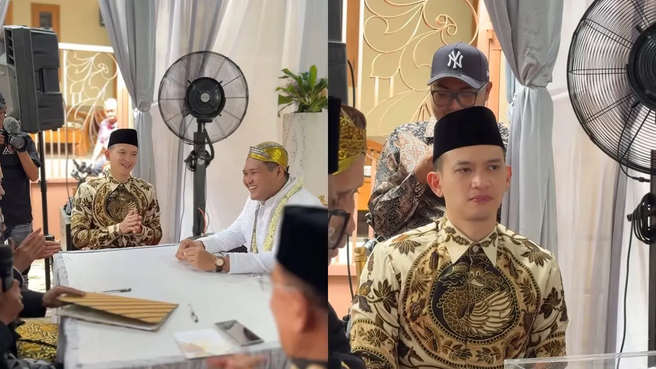 Rezky Aditya Jadi Saksi di Nikah