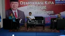 Senin 3 Maret 2014 sebuah diskusi bertema Kebijakan Luar Negeri Indonesia digelar di kantor DPP Partai Demokrat di Jakarta (Liputan6.com/Helmi Fithriansyah).