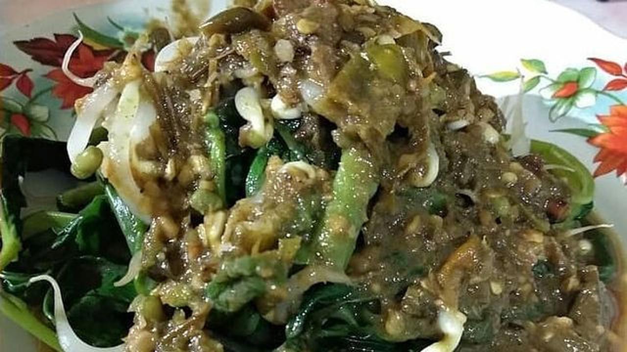 Tidak menggunakan bumbu kacang