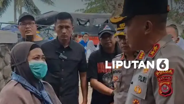 Kapolda Banten Temui Keluarga Jurnalis yang Hilang Kontak di Selat Sunda
