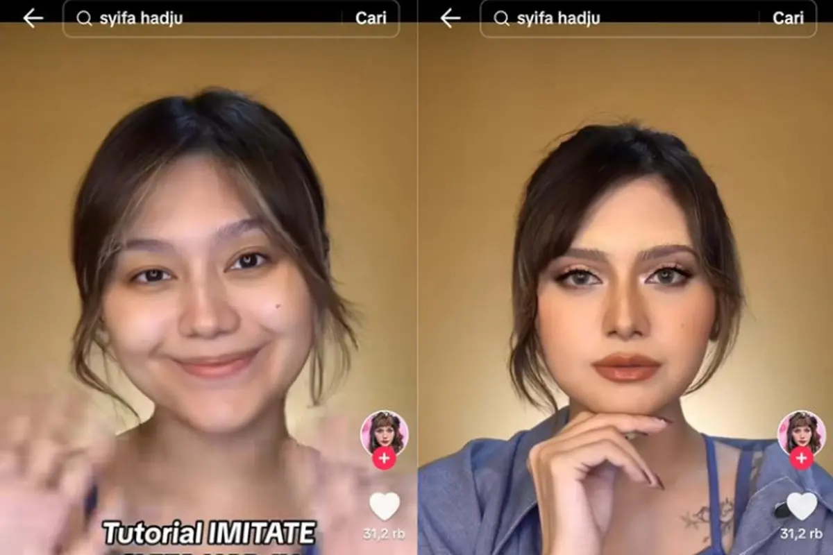 Make Up Imitasi Syifa Hadju