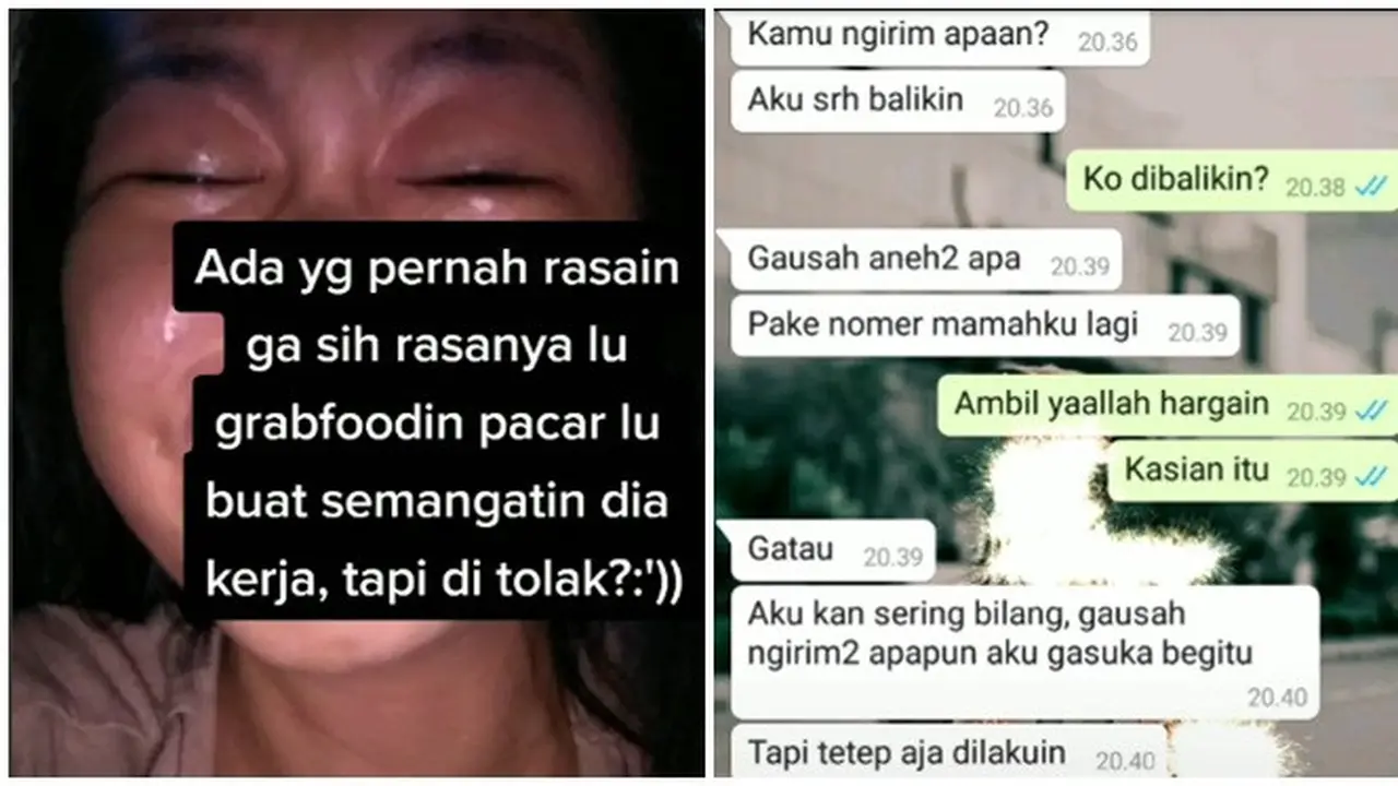 Pesan Makanan untuk Beri Semangat, Kiriman Wanita Ini Malah Ditolak Sang Pacar