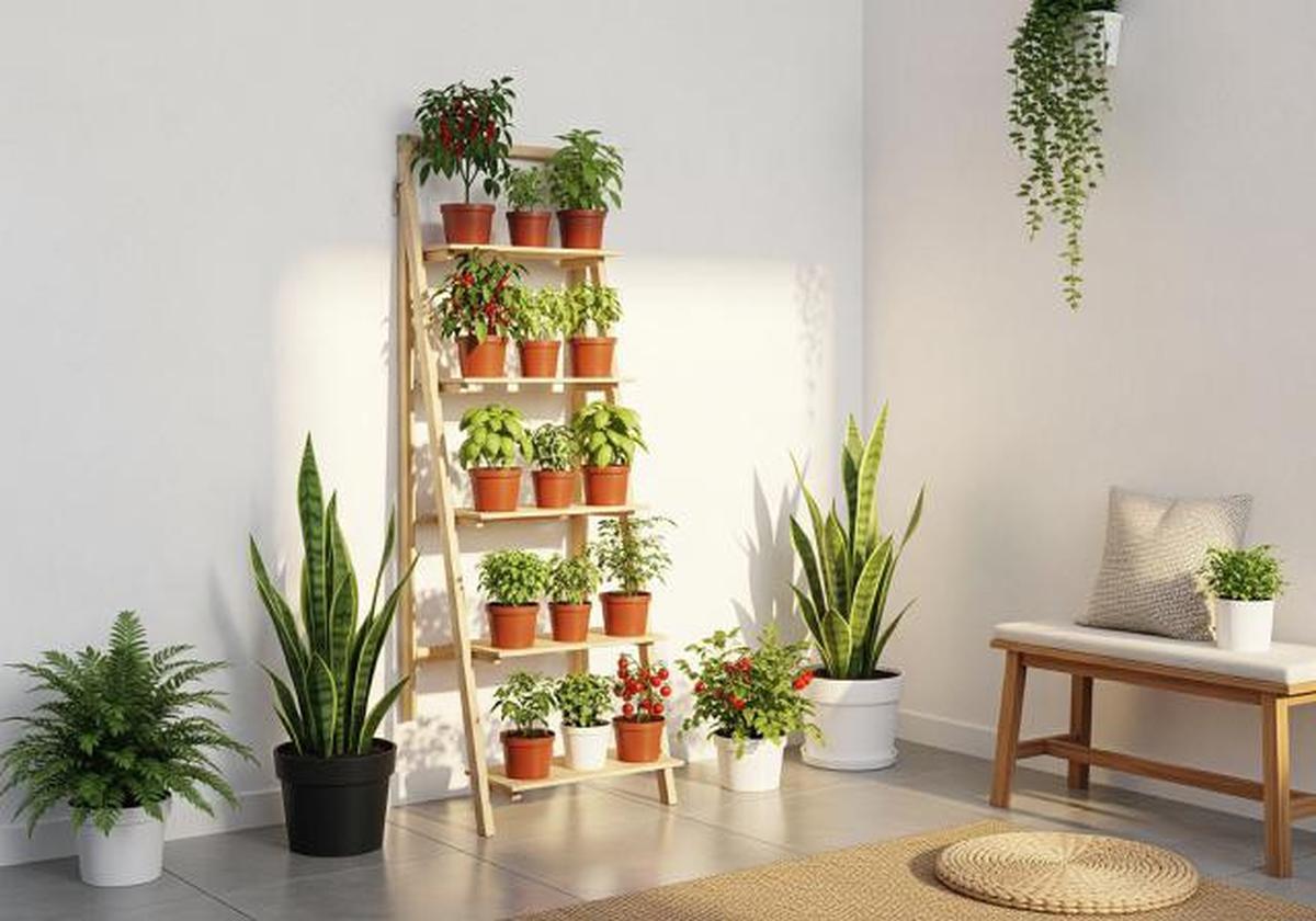 9 Desain Teras Minimalis dengan Kebun Sayur Vertikal, Maksimalkan Lahan Sempit