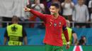 Cristiano Ronaldo. Striker Portugal berusia 36 tahun ini baru saja menjalani debut keduanya bersama Manchester United dengan mencetak dua gol. Bersama Selecao bahkan di dunia, ia menjadi top skor sepanjang masa dengan mencetak 111 gol dari total 180 caps. (Foto: AFP/Pool/Franck Fife)