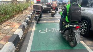 Dishub DKI Pastikan Jalur Sepeda Jakarta Tetap Ada, Perubahan Disiapkan