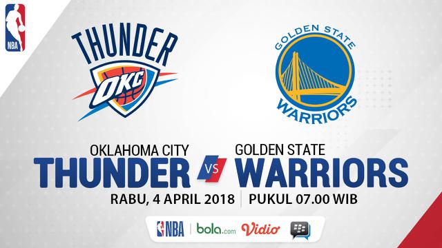 Oklahoma City Thunder Vs Golden State Warriors