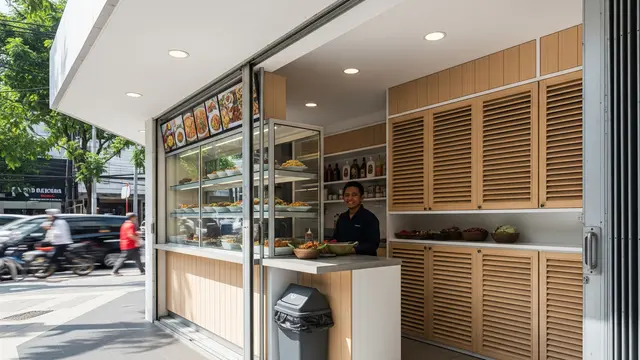 Warung dengan Kebersihan dan Sanitasi Terjaga