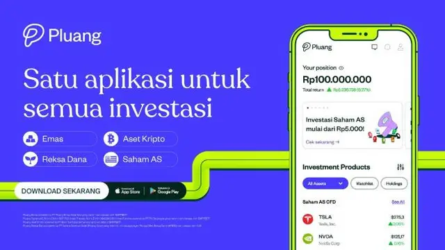 ilustrasi platform Pluang (Foto: Pluang)