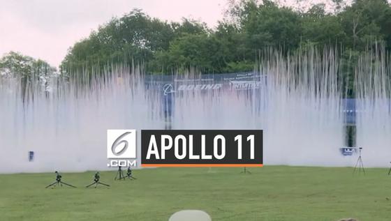 VIDEO: Detik-Detik Peluncuran 5 Ribu Model Roket