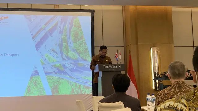 Hendro Sugiatno, Dirjen Perhubungan Darat Kementerian Perhubungan dalam peluncuran proyek masa depan dan transportasi ramah lingkungan pada Selasa (5/7/2022).