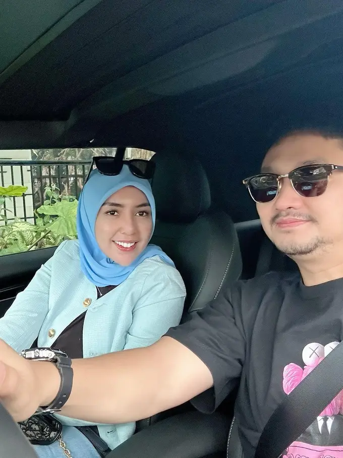 Angga Wijaya dan sang istri, Anna. (Foto: Instagram/cinta_sweet92)
