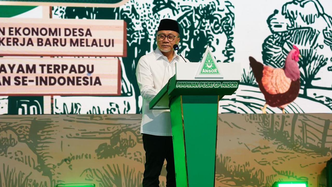 Menko Zulhas Buka Acara KOKAM dan GP Ansor, Serukan Persatuan dan Kemandirian Bangsa