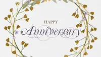 Ilustrasi ucapan ulang tahun pernikahan, wedding anniversary. (Image by Freepik)